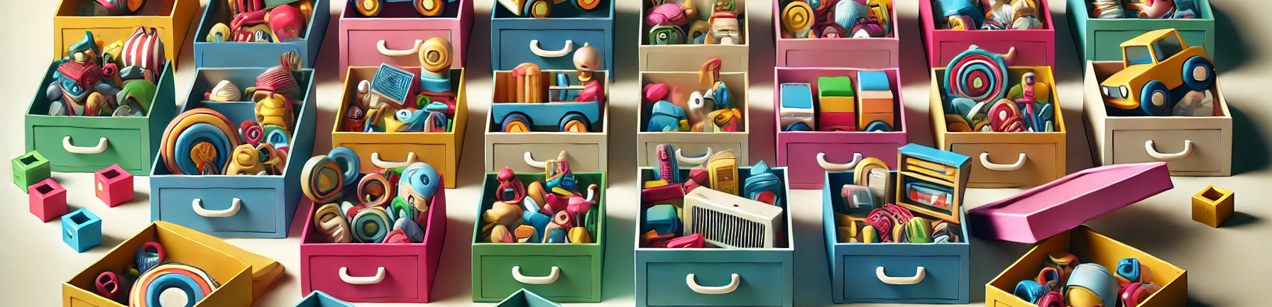 AI generated mess of a ton of toys